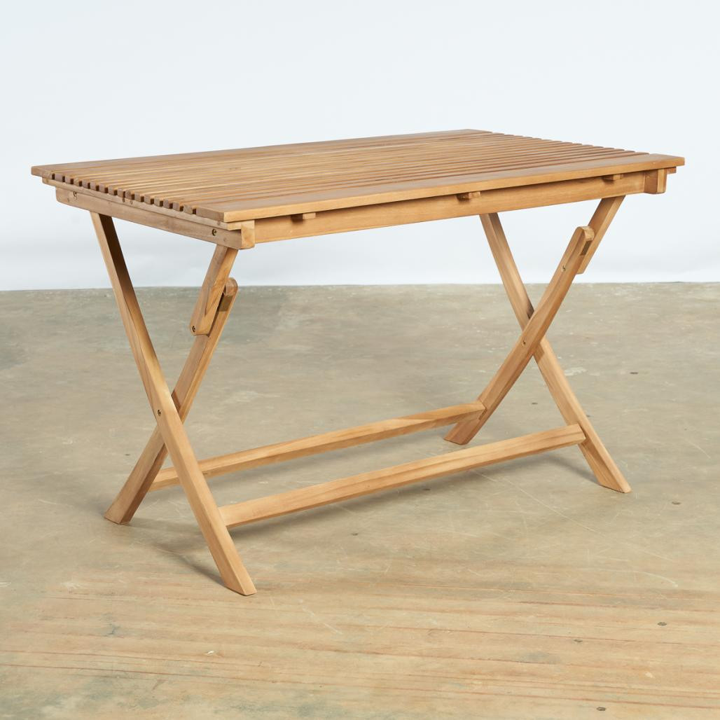 Table de jardin pliante 120 cm Janis