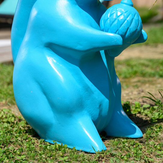 Ecureuil bleu turquoise