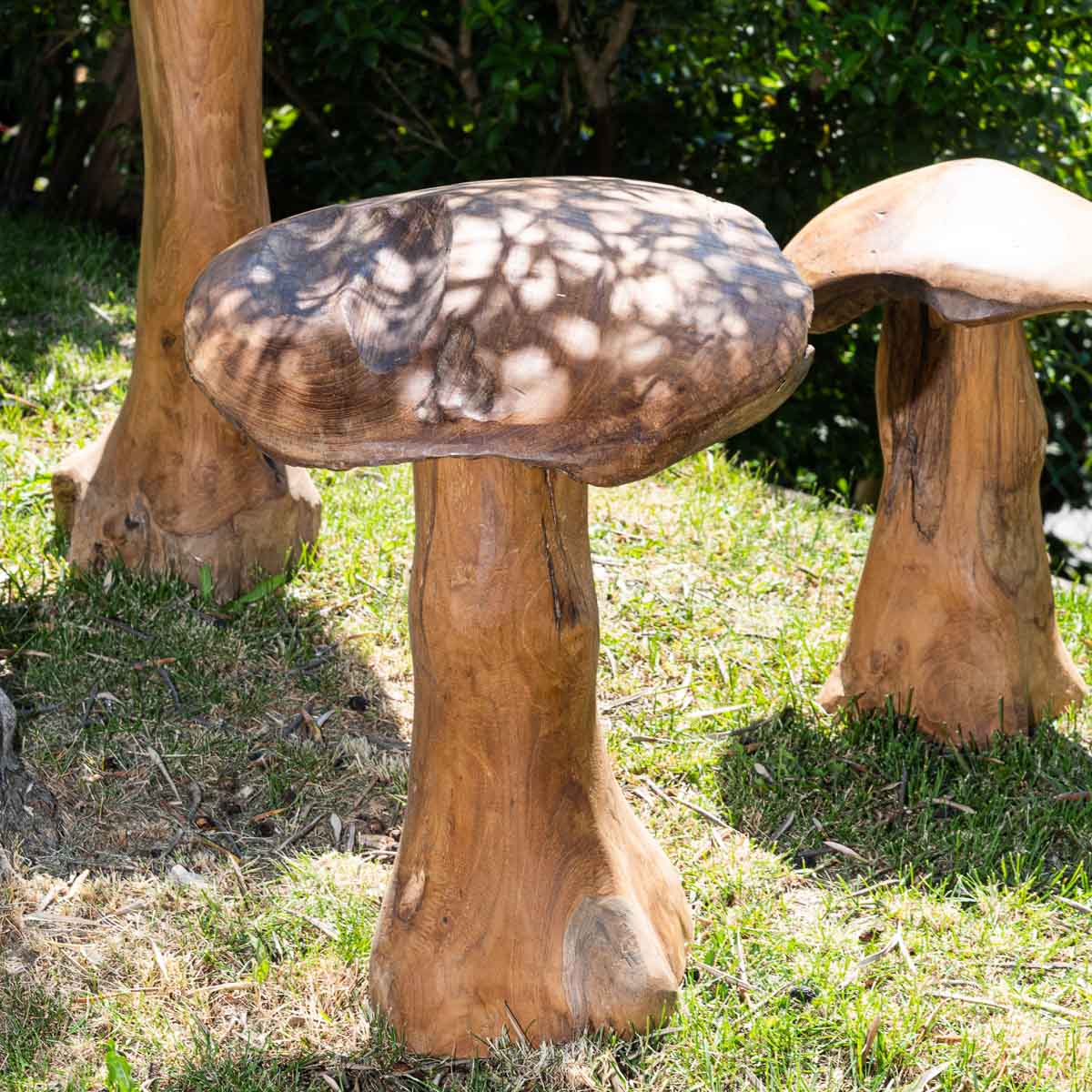 Creative en bois massif de champignons décoration de bureau
