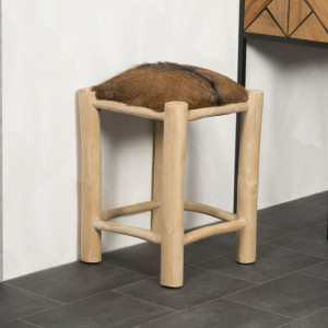 Tabouret en bois LODGE